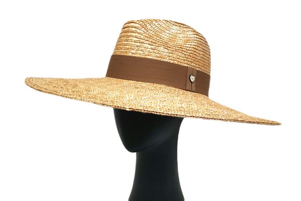 Fedora Wide Brim Wheat Straw - Image 6