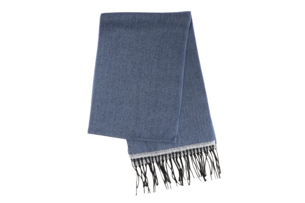 Acrylic Herringbone Scarf