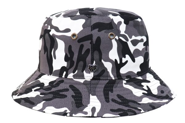 Snow Camo Drop Brim Bucket - Image 2