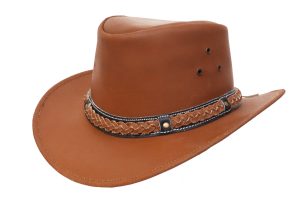 Eskay Oily Nubuck Cow Suede Leather Hat