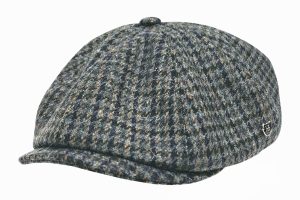 Preston English Wool Tweed Caddy Cap