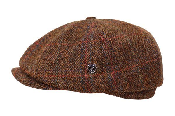 Warrington English Wool Tweed Caddy Cap - Image 4