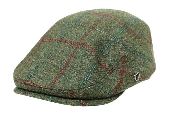 Oakham English Wool Tweed Driving Cap