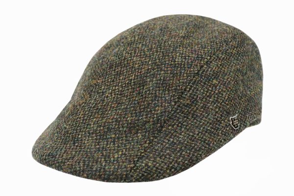 Eske Donegal Wool Tweed Duckbill Cap