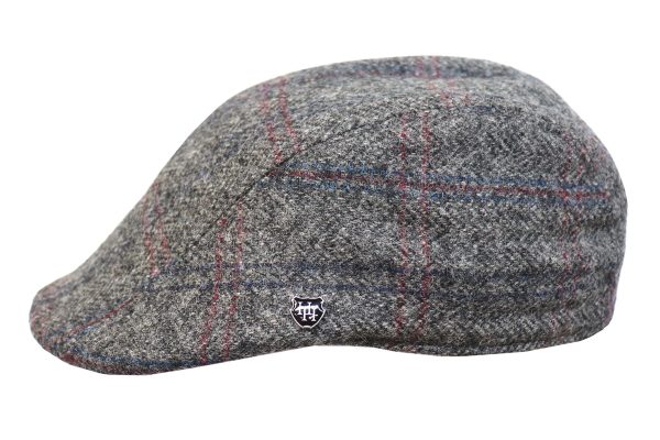 Luton English Wool Tweed Duckbill Cap - Image 3