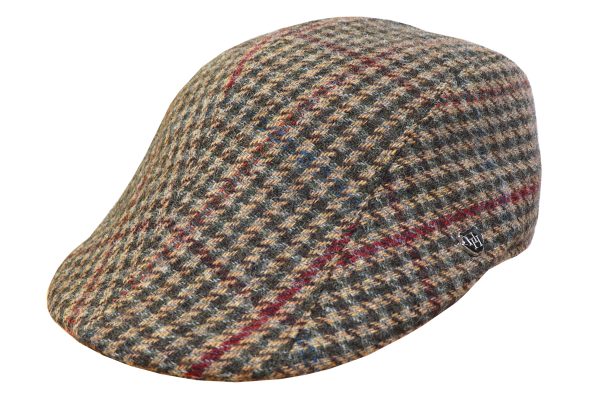 Wiltshire English Wool Tweed Duckbill Cap - Image 2