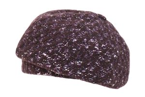 Ladies Boucle Wool Blend Baker Beret