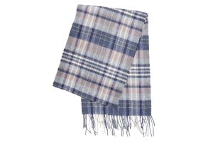 Wool Plaid Scarf