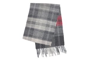 Cashmere & Wool Plaid Scarf