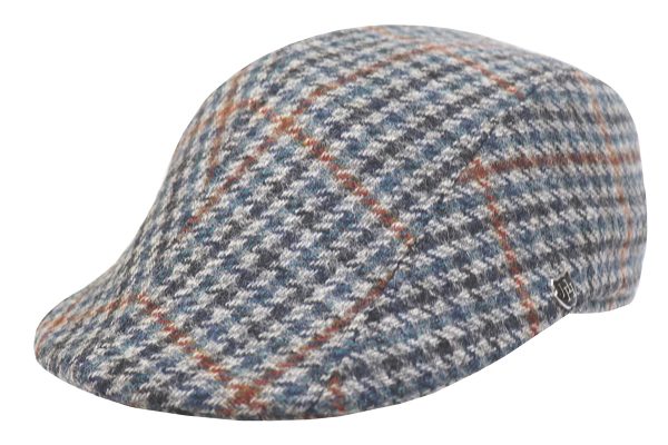 Wiltshire English Wool Tweed Duckbill Cap