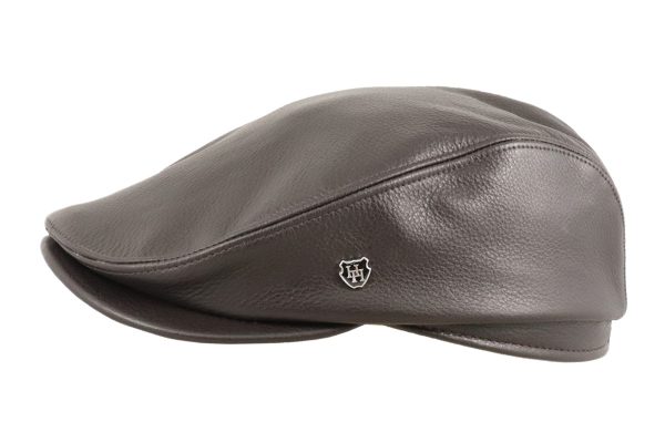 Leather Cow Nappa Driving Cap - Image 3