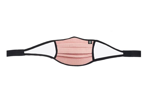 Clevedon Cord Pink – Face Mask with Non-woven Filters