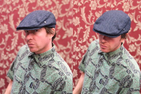 Oakham English Wool Tweed Driving Cap - Image 4