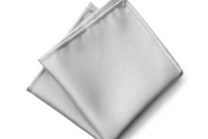 Fellini Italian Satin Pocket Square