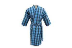 Alliance Check Kimono Robe