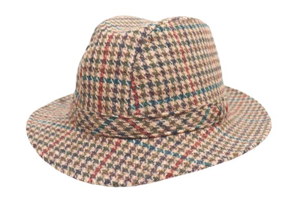 English Wool Tweed Trilby - Image 2