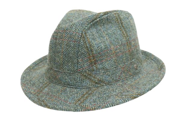 English Wool Tweed Trilby - Image 3