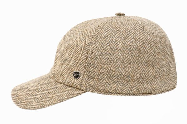 Castleford English Wool Tweed Baseball Cap - Image 5