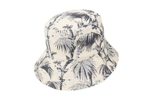 Ladies Chinoiserie Zoe Drop Brim Bucket Hat