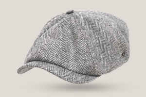 Castleford English Wool Tweed Paperboy Cap