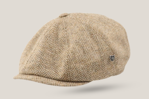 Castleford English Wool Tweed Caddy Cap