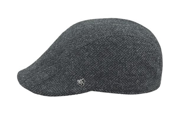 Castleford English Wool Tweed Duckbill Cap - Image 5