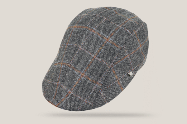 Hunston English Wool Tweed Duckbill Cap - Image 3