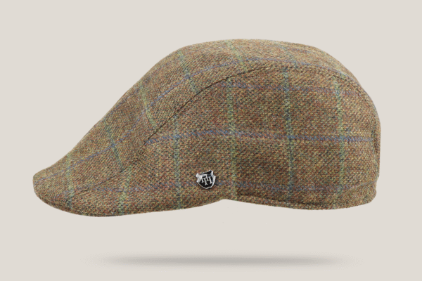 Hunston English Wool Tweed Duckbill Cap - Image 5