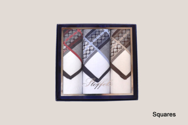 Gift Boxed Superfine Stoffel Hankies 3pk - Image 2
