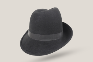Wool Felt Crescent Cloche