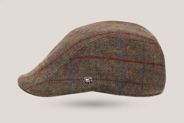 Bingley English Wool Tweed Duckbill Cap - Image 2