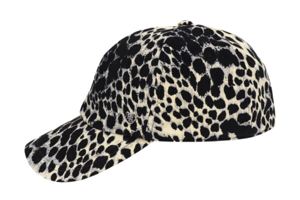 Leopard Cotton Cord Baseball Cap - Image 3