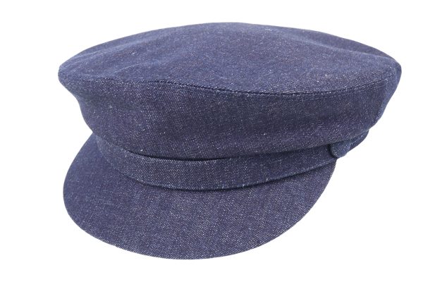 Denim Barge Cap