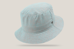 Two-Up Linen Drop Brim Bucket Hat