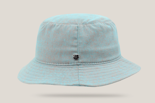 Two-Up Linen Drop Brim Bucket Hat - Image 2
