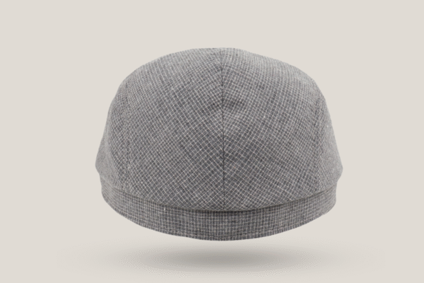 Fine Check Driving Cap - Image 4