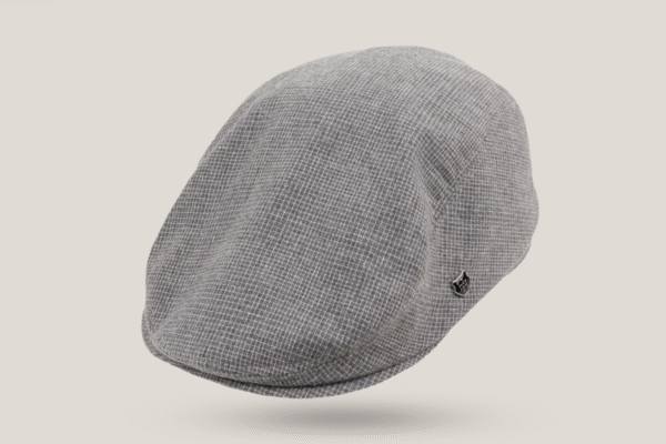 Fine Check Driving Cap - Image 2