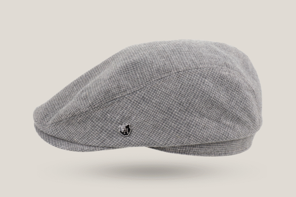 Fine Check Driving Cap - Image 3