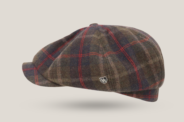 Lumber Jack Paperboy Cap - Image 2