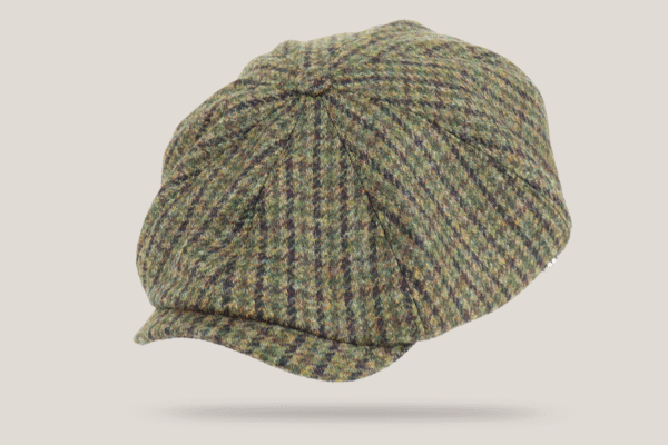 Preston English Wool Tweed Paperboy Cap