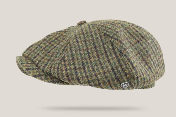 Preston English Wool Tweed Paperboy Cap - Image 2