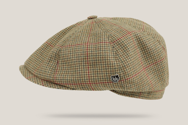 Hyde Park English Wool Tweed Caddy Cap - Image 2